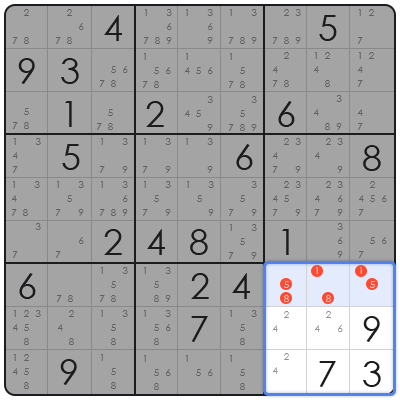 x wing sudoku