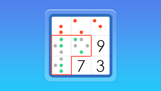 sudoku with auto candidate mode